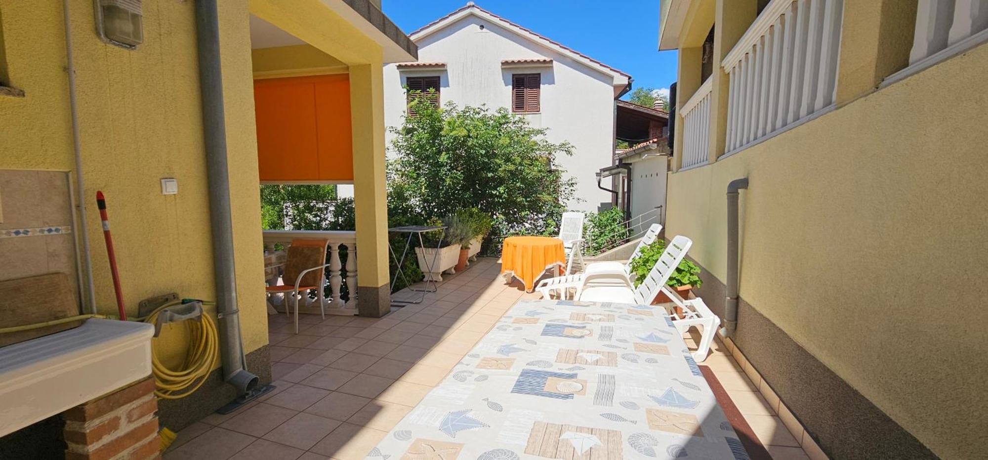 Apartment Marino Krk Town Eksteriør billede