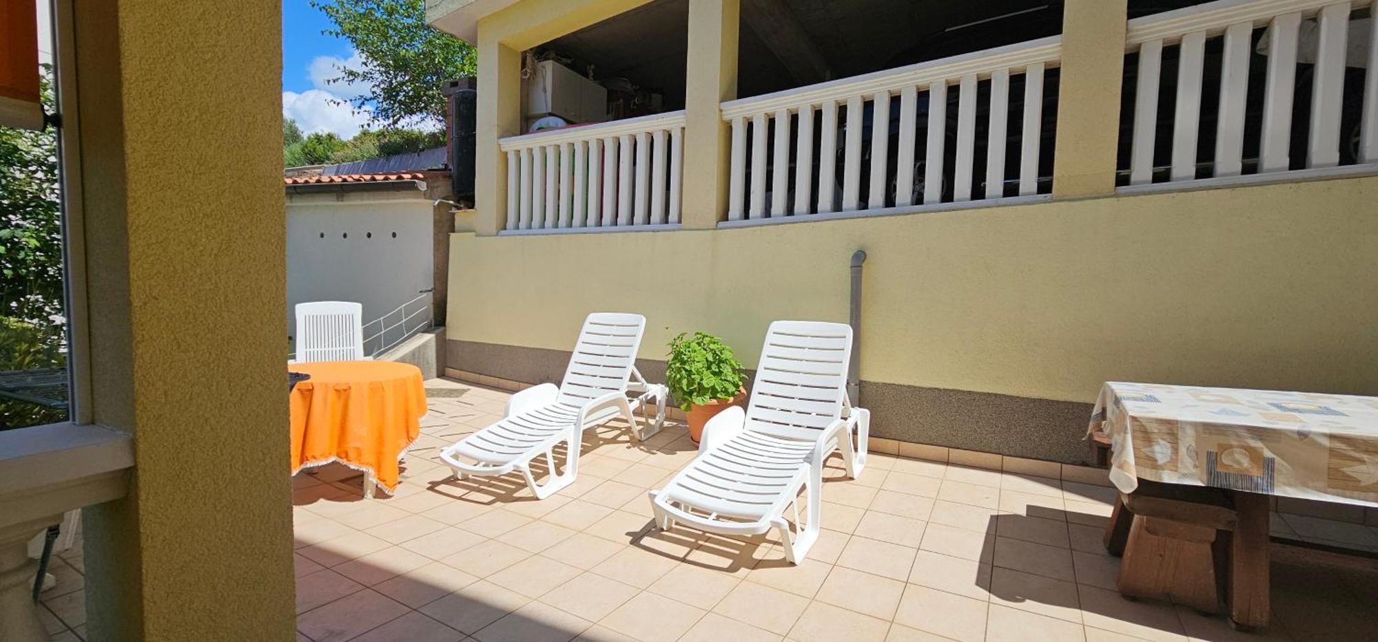 Apartment Marino Krk Town Eksteriør billede
